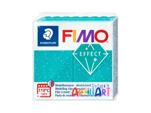 arcilla polimérica fimo effect galaxy turquesa 56g