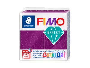 arcilla polimérica fimo effect galaxy violeta 56g