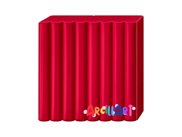 arcilla polimérica fimo soft rojo cereza
