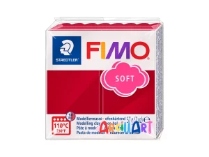 arcilla polimérica fimo soft rojo cereza 57g