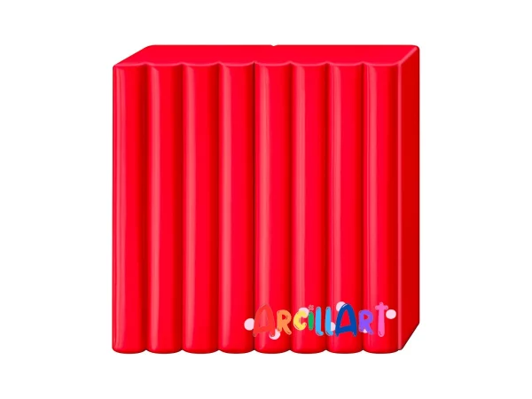 arcilla polimérica fimo soft rojo indio