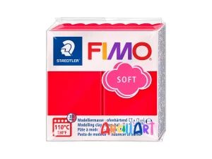 arcilla polimérica fimo soft rojo indio 57g