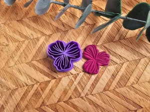 Cortador Flor Pensamiento