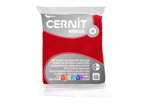 Cernit Metallic Rojo