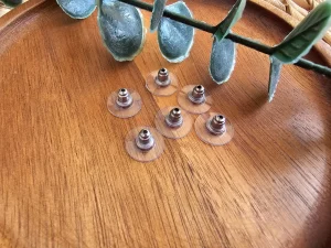 Cierre pendientes acero inox con silicona