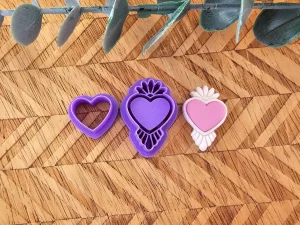 Cortador Corazón Art Deco