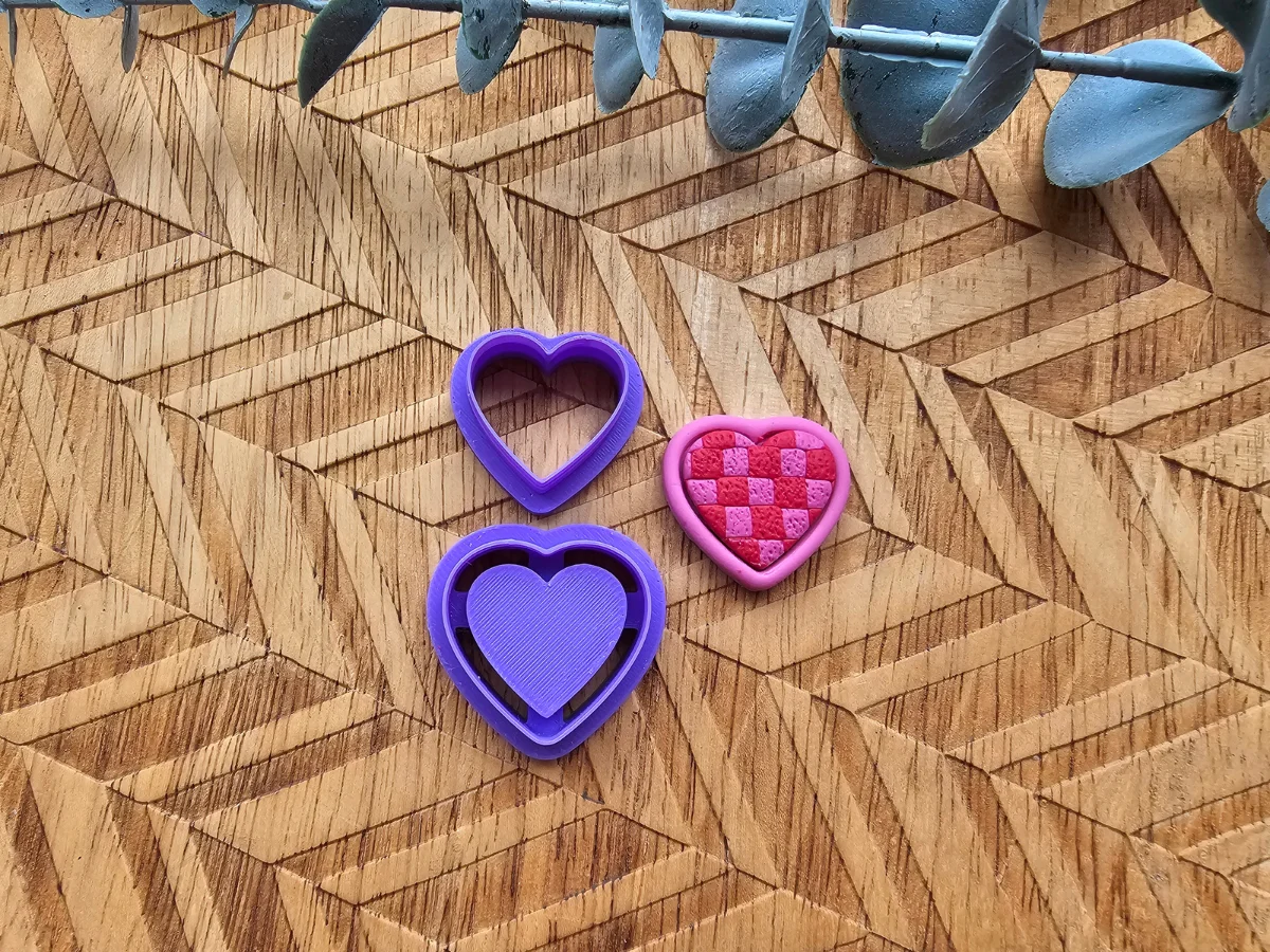 Cortador Corazón Doble 1 Cortador Corazón Doble