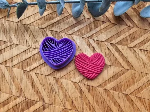 Cortador Corazón Entrelazado