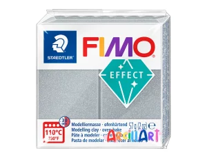 Fimo Effect Metálico Plata