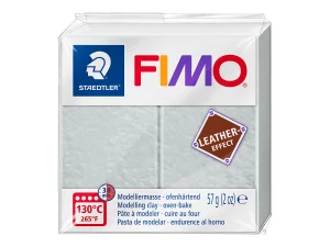 Fimo Leather Effect Gris Paloma