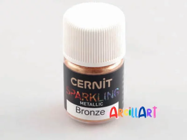 Polvos Mica Bronce Metálico Cernit