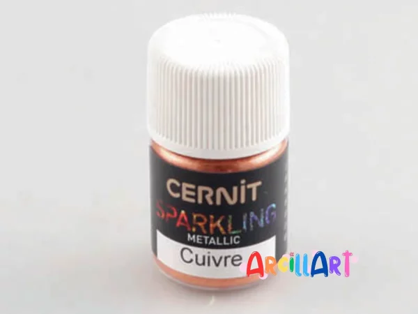 Polvos Mica Metálico Cobre Cernit