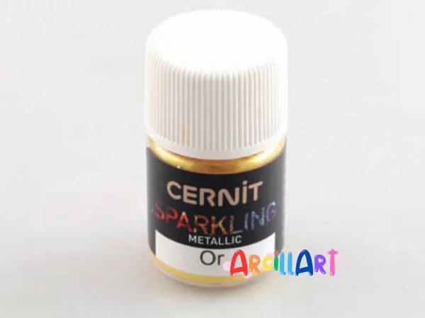 Polvos Mica Oro Metálico Cernit
