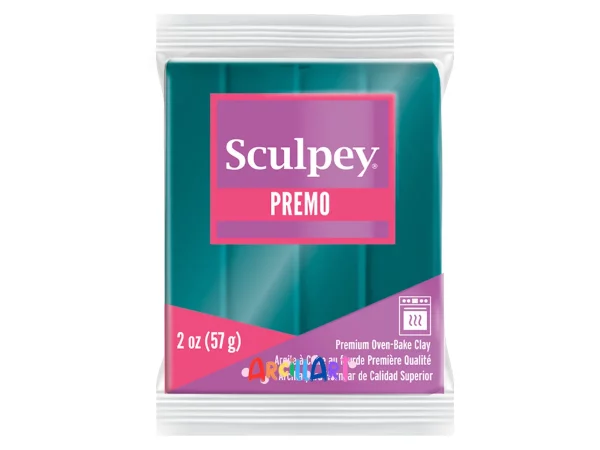 Sculpey Premo Azul Pavo Perlado