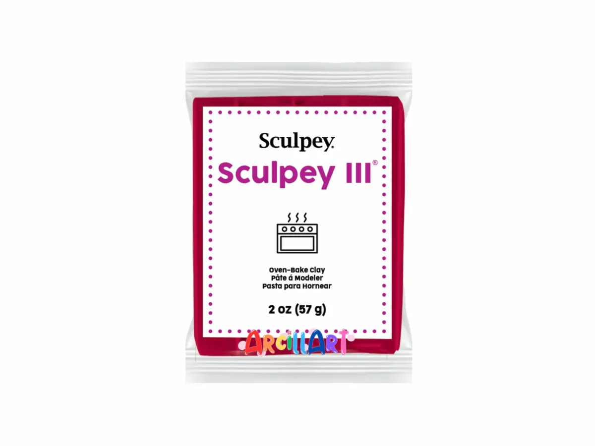 Sculpey III Rojo