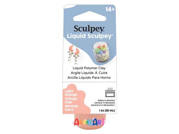 Sculpey Líquido Naranja Claro
