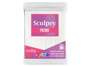 Sculpey Premo Blanco Brillantina Escarcha