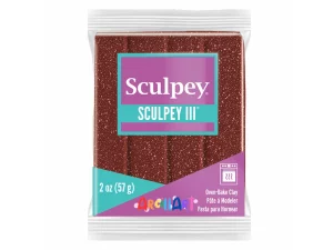 Sculpey lll Escarlata Glitter