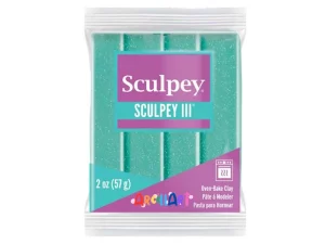 Sculpey lll Turquesa Glitter