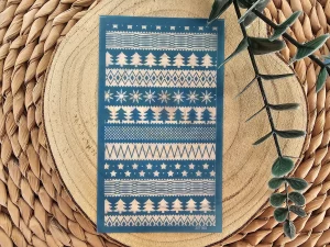 Silk Screen Espíritu Navideño