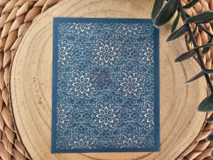 Silk Screen Flor de Mandala