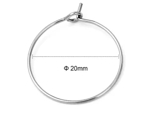 aros 20mm acero inox 20 uds