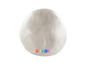 arcilla polimérica cernit metallic blanco perlado
