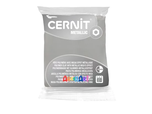arcilla polimérica cernit metallic blanco perlado
