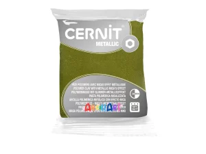 cernit metallic oro verde