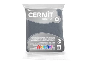 arcilla polimérica cernit metallic plata