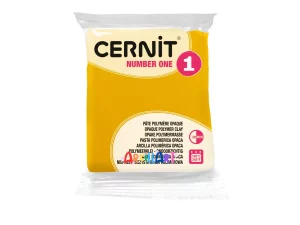 arcilla polimérica cernit number one amarillo