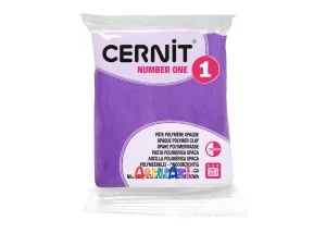 arcilla polimérica cernit number one violeta