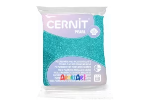 arcilla polimérica cernit pearl verde