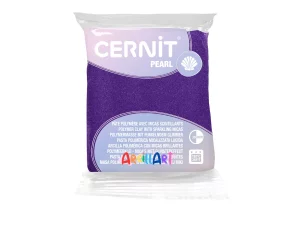 arcilla polimérica cernit pearl violeta