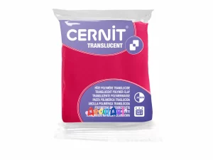 Cernit Translucent Rojo Rubí