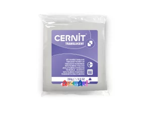 arcilla polimérica cernit translucido 250gr
