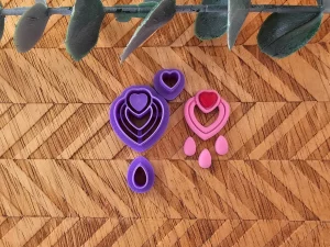 Cortador Corazón Colgante