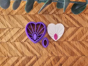 cortador corazón joya