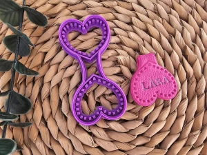 cortador llavero corazón 9cm