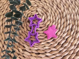 cortador llavero estrella 10 cm