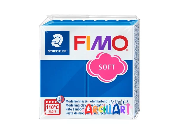 arcilla polimérica fimo soft azul pacifico