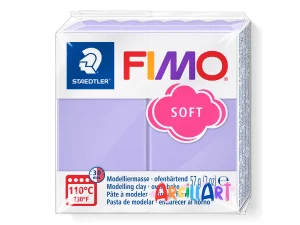 arcilla polimérica fimo soft lila