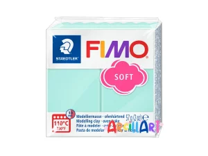fimo soft verde menta