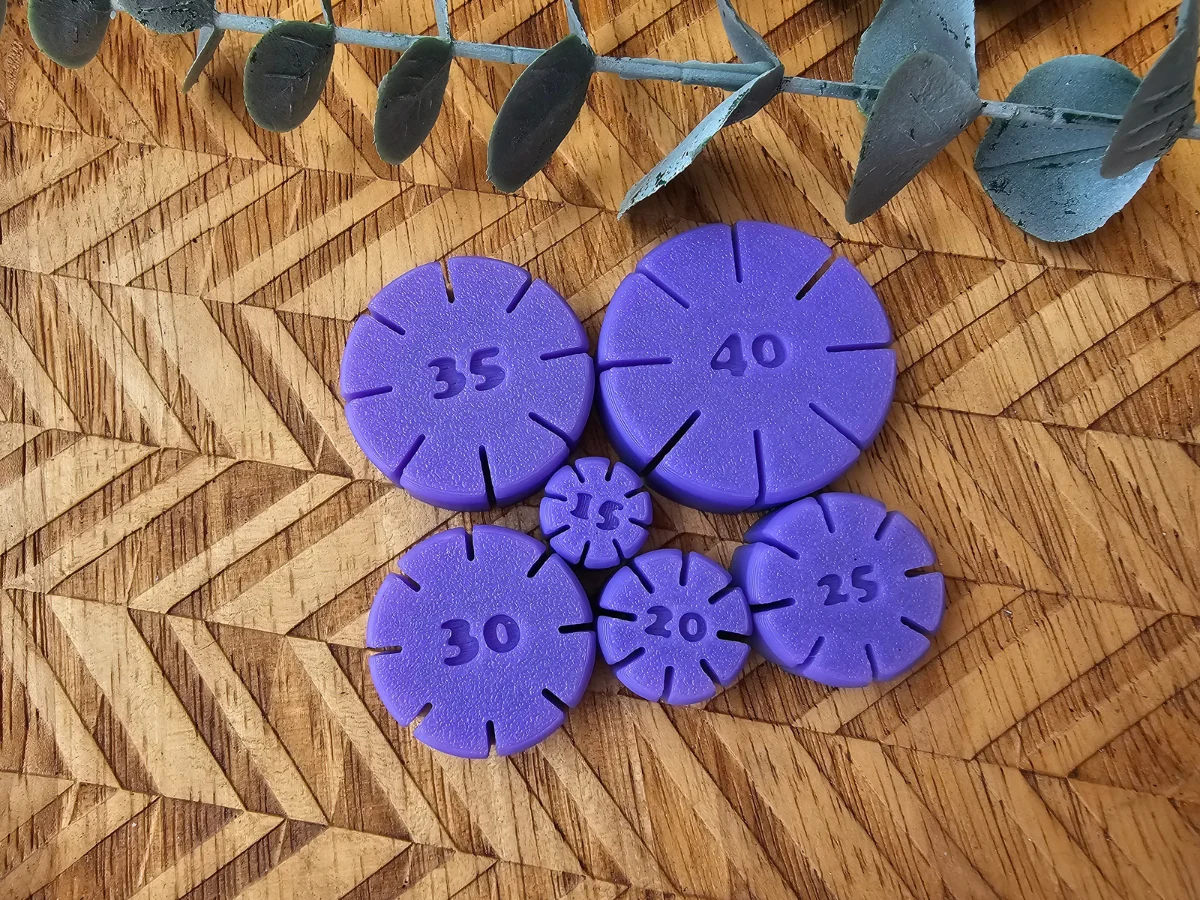 Pack Guías para aros 1 pack guías para aros