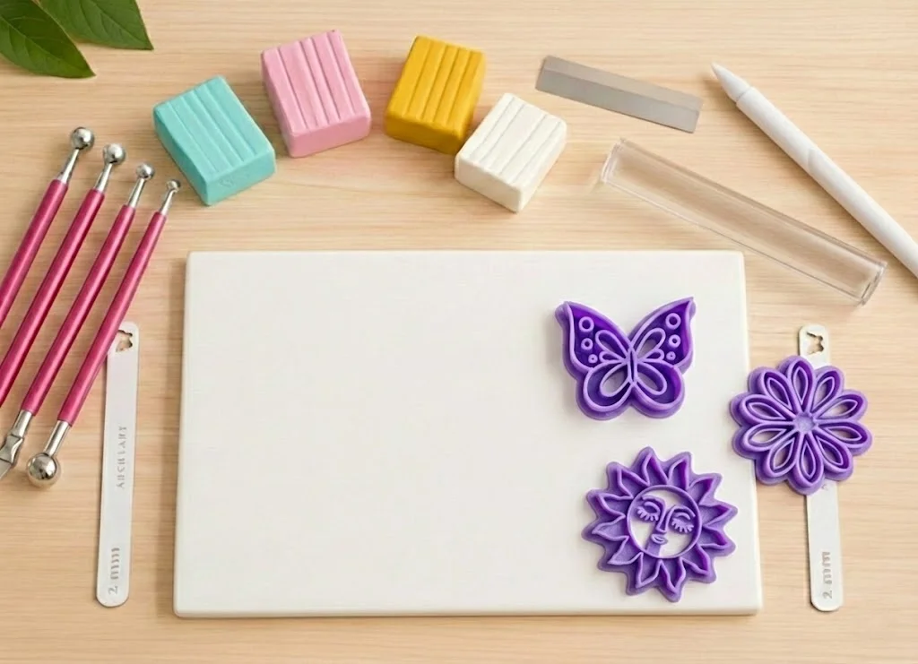 Guía para iniciarte en la arcilla polimérica 2 Materiales básicos para empezar con arcilla polimérica