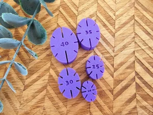 Pack Guías para aros Ovalado