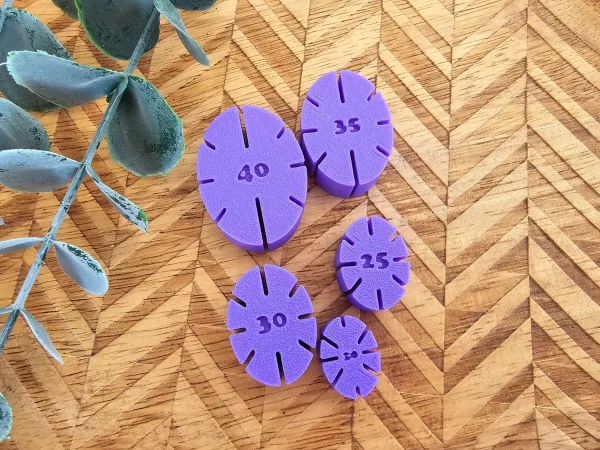 Pack Guías para aros Ovalado