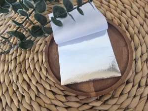pan de oro plateado