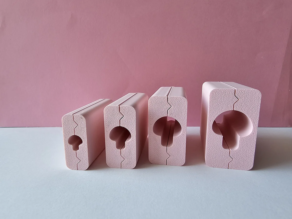 Rodillo de cuentas de setas 1 rodillo de cuentas de setas