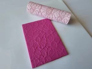 rodillo textura flor
